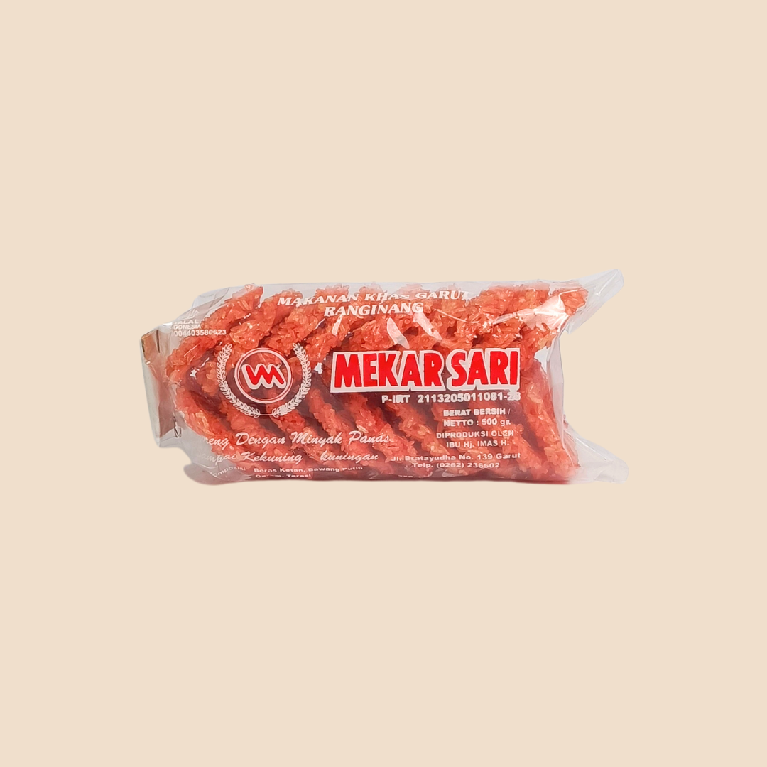 Ranginang Terasi Mekarsari 500gr